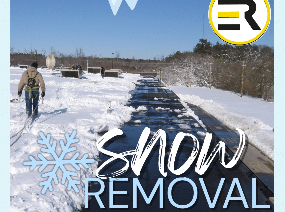 Roof Is No Place For Snow...